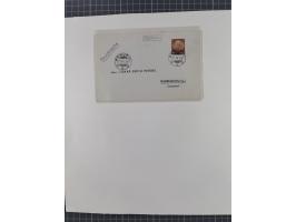 1840/1940 (ca.), reichhaltige gestempelte 3-bändige Sammlung mit Vor- und Nachläufern sowie kleiner Stempelsammlung, vielfach