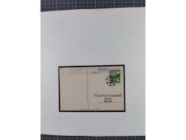 1840/1940 (ca.), reichhaltige gestempelte 3-bändige Sammlung mit Vor- und Nachläufern sowie kleiner Stempelsammlung, vielfach