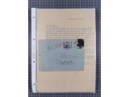 1934/45, ca. 58 Briefe und Karten, dabei 16 mit Propagandastempeln “Wer behauptet, Deutschland sei am Kriege schuld”, “Zu den