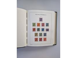 1899/2023, überkomplette postfrische und zusätzlich etwas gestempelte Sammlung in 12 Vordruckalben und losen Blättern, ab 194