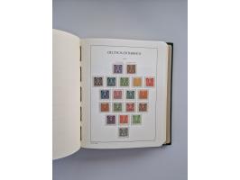 1899/2023, überkomplette postfrische und zusätzlich etwas gestempelte Sammlung in 12 Vordruckalben und losen Blättern, ab 194