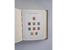 1899/2023, überkomplette postfrische und zusätzlich etwas gestempelte Sammlung in 12 Vordruckalben und losen Blättern, ab 194
