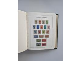 1899/2023, überkomplette postfrische und zusätzlich etwas gestempelte Sammlung in 12 Vordruckalben und losen Blättern, ab 194