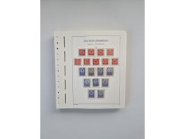 1899/2023, überkomplette postfrische und zusätzlich etwas gestempelte Sammlung in 12 Vordruckalben und losen Blättern, ab 194