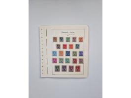 1899/2023, überkomplette postfrische und zusätzlich etwas gestempelte Sammlung in 12 Vordruckalben und losen Blättern, ab 194