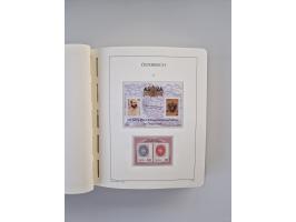 1899/2023, überkomplette postfrische und zusätzlich etwas gestempelte Sammlung in 12 Vordruckalben und losen Blättern, ab 194