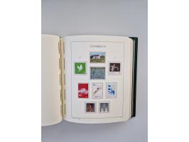 1899/2023, überkomplette postfrische und zusätzlich etwas gestempelte Sammlung in 12 Vordruckalben und losen Blättern, ab 194