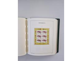 1899/2023, überkomplette postfrische und zusätzlich etwas gestempelte Sammlung in 12 Vordruckalben und losen Blättern, ab 194