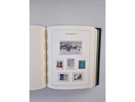 1899/2023, überkomplette postfrische und zusätzlich etwas gestempelte Sammlung in 12 Vordruckalben und losen Blättern, ab 194