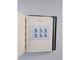 1899/2023, überkomplette postfrische und zusätzlich etwas gestempelte Sammlung in 12 Vordruckalben und losen Blättern, ab 194