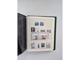 1899/2023, überkomplette postfrische und zusätzlich etwas gestempelte Sammlung in 12 Vordruckalben und losen Blättern, ab 194