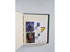 1899/2023, überkomplette postfrische und zusätzlich etwas gestempelte Sammlung in 12 Vordruckalben und losen Blättern, ab 194