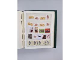 1899/2023, überkomplette postfrische und zusätzlich etwas gestempelte Sammlung in 12 Vordruckalben und losen Blättern, ab 194