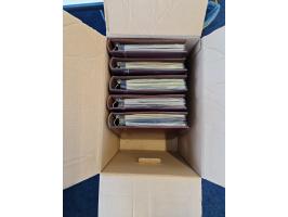 BRD: 1997/2023, Sammlung der Numisblätter von 1/1997 bis 5/2023, dabei Silbermünzen 10 DM (25), 10 € (101), 20 € (38) und 25 