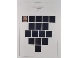 1939/45, postfrische und winzig ungebrauchte/gestempelte Sammlung mit vielen kompletten Gebieten, dabei Böhmen und Mähren mit