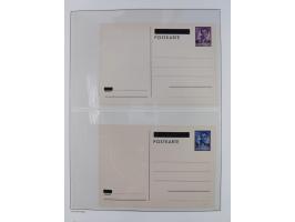 1939/45, postfrische und winzig ungebrauchte/gestempelte Sammlung mit vielen kompletten Gebieten, dabei Böhmen und Mähren mit