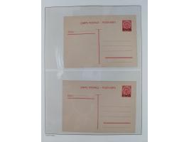 1939/45, postfrische und winzig ungebrauchte/gestempelte Sammlung mit vielen kompletten Gebieten, dabei Böhmen und Mähren mit