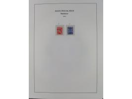 1939/45, postfrische und winzig ungebrauchte/gestempelte Sammlung mit vielen kompletten Gebieten, dabei Böhmen und Mähren mit