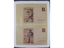 1939/45, postfrische und winzig ungebrauchte/gestempelte Sammlung mit vielen kompletten Gebieten, dabei Böhmen und Mähren mit