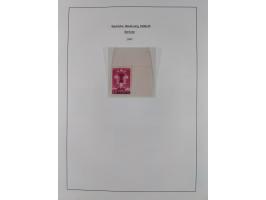 1939/45, postfrische und winzig ungebrauchte/gestempelte Sammlung mit vielen kompletten Gebieten, dabei Böhmen und Mähren mit