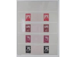 1939/45, postfrische und winzig ungebrauchte/gestempelte Sammlung mit vielen kompletten Gebieten, dabei Böhmen und Mähren mit