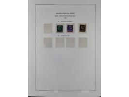 1939/45, postfrische und winzig ungebrauchte/gestempelte Sammlung mit vielen kompletten Gebieten, dabei Böhmen und Mähren mit