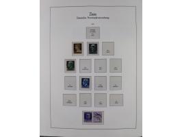 1939/45, postfrische und winzig ungebrauchte/gestempelte Sammlung mit vielen kompletten Gebieten, dabei Böhmen und Mähren mit