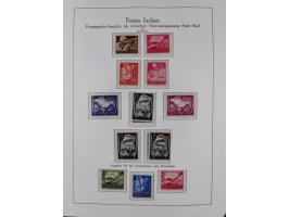 1939/45, postfrische und winzig ungebrauchte/gestempelte Sammlung mit vielen kompletten Gebieten, dabei Böhmen und Mähren mit