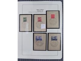 1939/45, postfrische und winzig ungebrauchte/gestempelte Sammlung mit vielen kompletten Gebieten, dabei Böhmen und Mähren mit