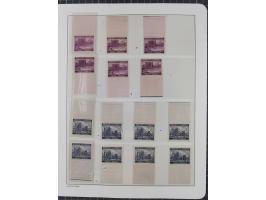 1939/45, postfrische und winzig ungebrauchte/gestempelte Sammlung mit vielen kompletten Gebieten, dabei Böhmen und Mähren mit