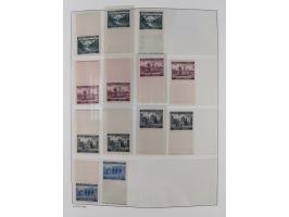 1939/45, postfrische und winzig ungebrauchte/gestempelte Sammlung mit vielen kompletten Gebieten, dabei Böhmen und Mähren mit