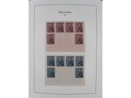 1939/45, postfrische und winzig ungebrauchte/gestempelte Sammlung mit vielen kompletten Gebieten, dabei Böhmen und Mähren mit