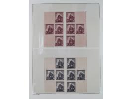 1939/45, postfrische und winzig ungebrauchte/gestempelte Sammlung mit vielen kompletten Gebieten, dabei Böhmen und Mähren mit