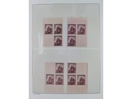 1939/45, postfrische und winzig ungebrauchte/gestempelte Sammlung mit vielen kompletten Gebieten, dabei Böhmen und Mähren mit