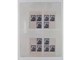 1939/45, postfrische und winzig ungebrauchte/gestempelte Sammlung mit vielen kompletten Gebieten, dabei Böhmen und Mähren mit
