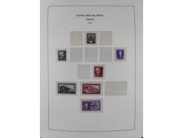 1939/45, postfrische und winzig ungebrauchte/gestempelte Sammlung mit vielen kompletten Gebieten, dabei Böhmen und Mähren mit