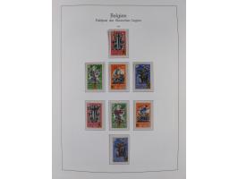 1939/45, postfrische und winzig ungebrauchte/gestempelte Sammlung mit vielen kompletten Gebieten, dabei Böhmen und Mähren mit