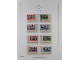 1939/45, postfrische und winzig ungebrauchte/gestempelte Sammlung mit vielen kompletten Gebieten, dabei Böhmen und Mähren mit