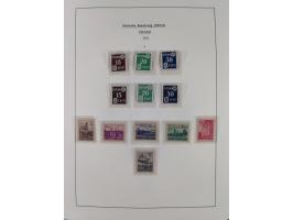 1939/45, postfrische und winzig ungebrauchte/gestempelte Sammlung mit vielen kompletten Gebieten, dabei Böhmen und Mähren mit