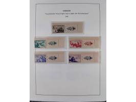 1939/45, postfrische und winzig ungebrauchte/gestempelte Sammlung mit vielen kompletten Gebieten, dabei Böhmen und Mähren mit