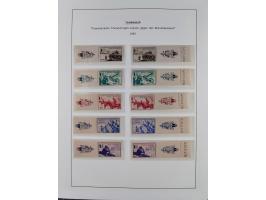 1939/45, postfrische und winzig ungebrauchte/gestempelte Sammlung mit vielen kompletten Gebieten, dabei Böhmen und Mähren mit