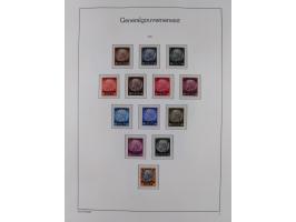 1939/45, postfrische und winzig ungebrauchte/gestempelte Sammlung mit vielen kompletten Gebieten, dabei Böhmen und Mähren mit