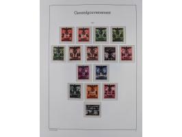 1939/45, postfrische und winzig ungebrauchte/gestempelte Sammlung mit vielen kompletten Gebieten, dabei Böhmen und Mähren mit