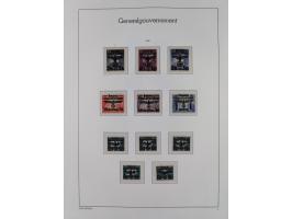 1939/45, postfrische und winzig ungebrauchte/gestempelte Sammlung mit vielen kompletten Gebieten, dabei Böhmen und Mähren mit