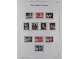 1939/45, postfrische und winzig ungebrauchte/gestempelte Sammlung mit vielen kompletten Gebieten, dabei Böhmen und Mähren mit