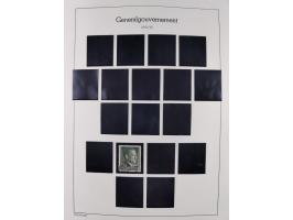 1939/45, postfrische und winzig ungebrauchte/gestempelte Sammlung mit vielen kompletten Gebieten, dabei Böhmen und Mähren mit