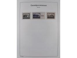 1939/45, postfrische und winzig ungebrauchte/gestempelte Sammlung mit vielen kompletten Gebieten, dabei Böhmen und Mähren mit