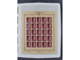 1939/45, postfrische und winzig ungebrauchte/gestempelte Sammlung mit vielen kompletten Gebieten, dabei Böhmen und Mähren mit