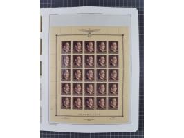 1939/45, postfrische und winzig ungebrauchte/gestempelte Sammlung mit vielen kompletten Gebieten, dabei Böhmen und Mähren mit