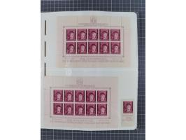 1939/45, postfrische und winzig ungebrauchte/gestempelte Sammlung mit vielen kompletten Gebieten, dabei Böhmen und Mähren mit